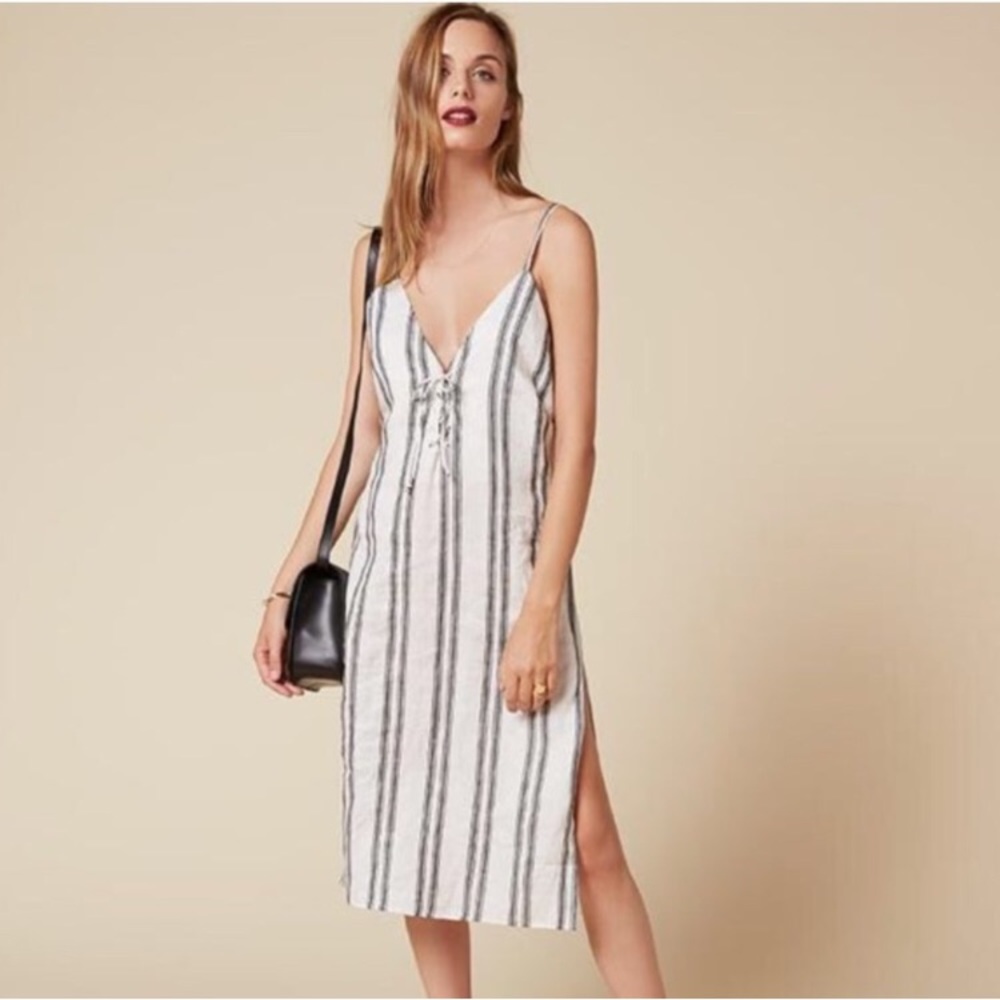 Reformation Carmen Dress in Anisse Size Small